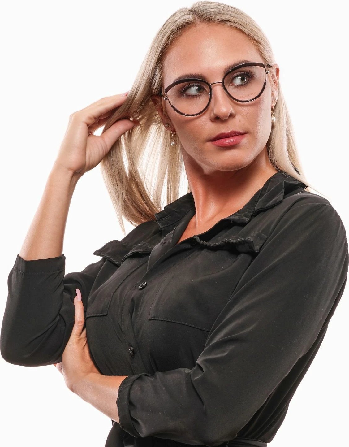 Syze optike femra Emilio Pucci, të zeza