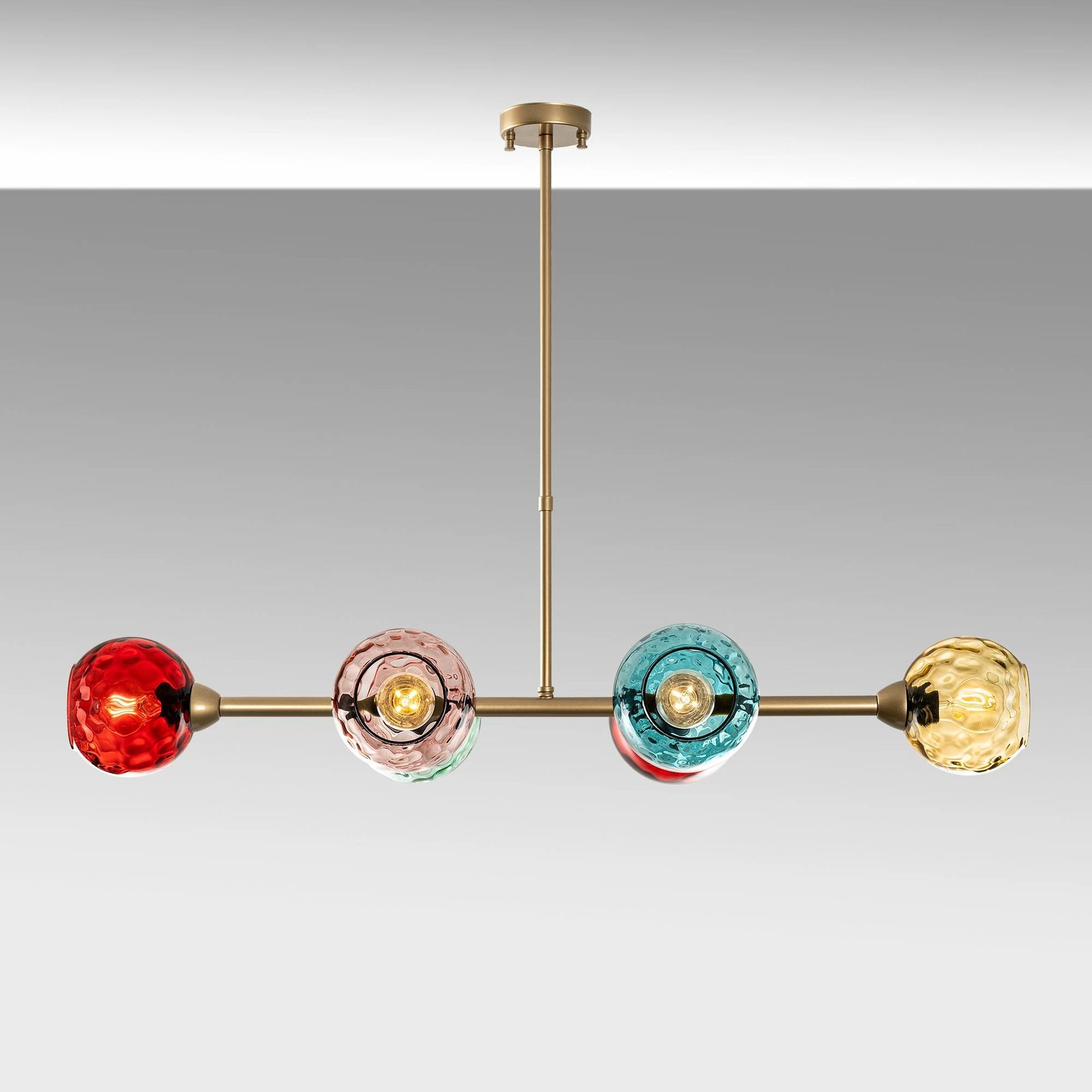 Llambë varëse Opviq, Benek - 15 - 14486, shumëngjyrëshe, ari