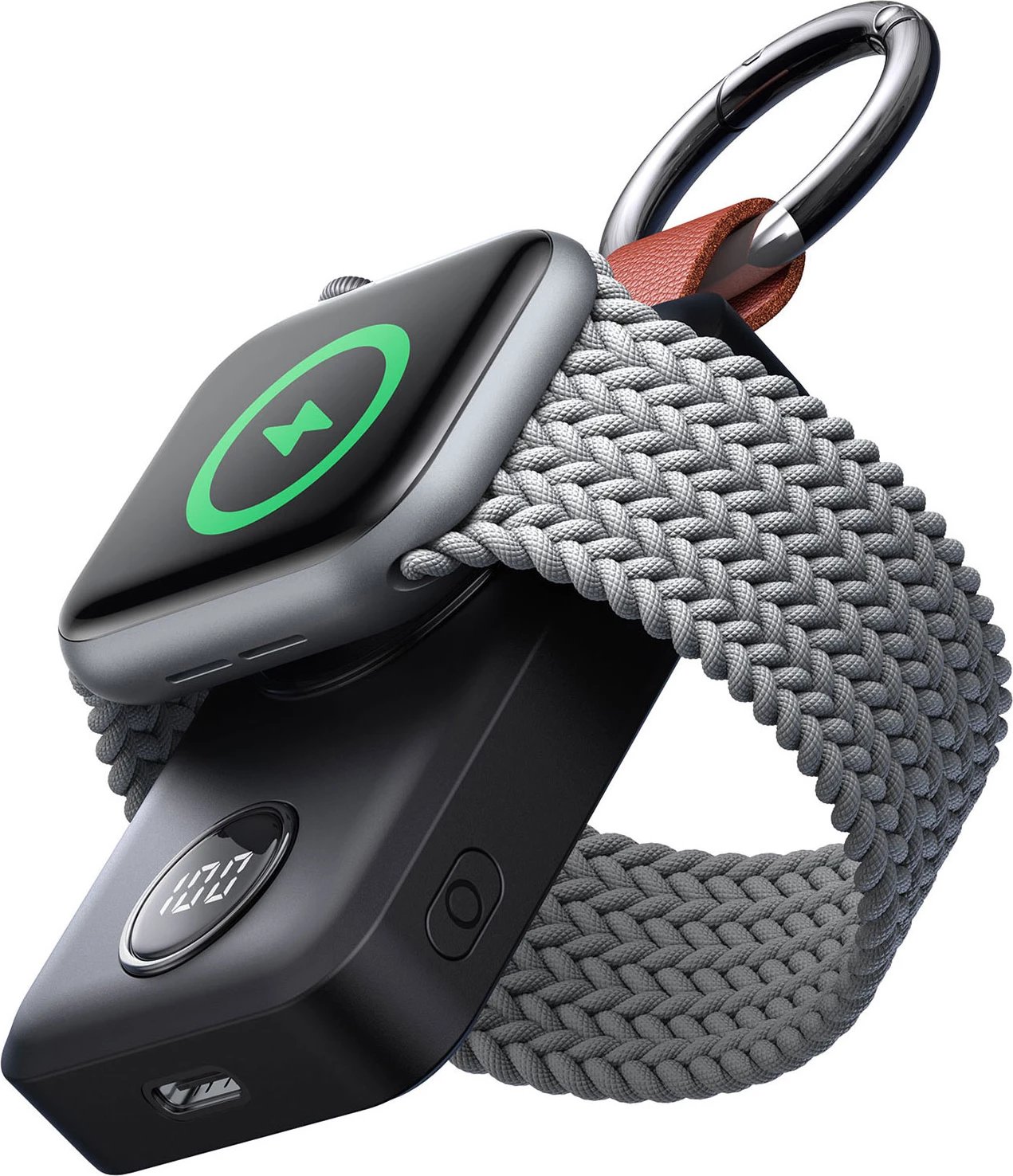 Powerbank wireless Joyroom JR-WQW01 për Apple Watch, 2000mAh, 3W, e zezë