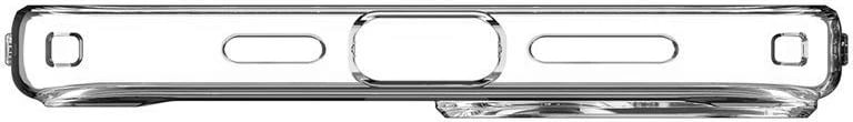 Mbështjellës Spigen Crystal Hybrid për iPhone 15 Plus, Transparent