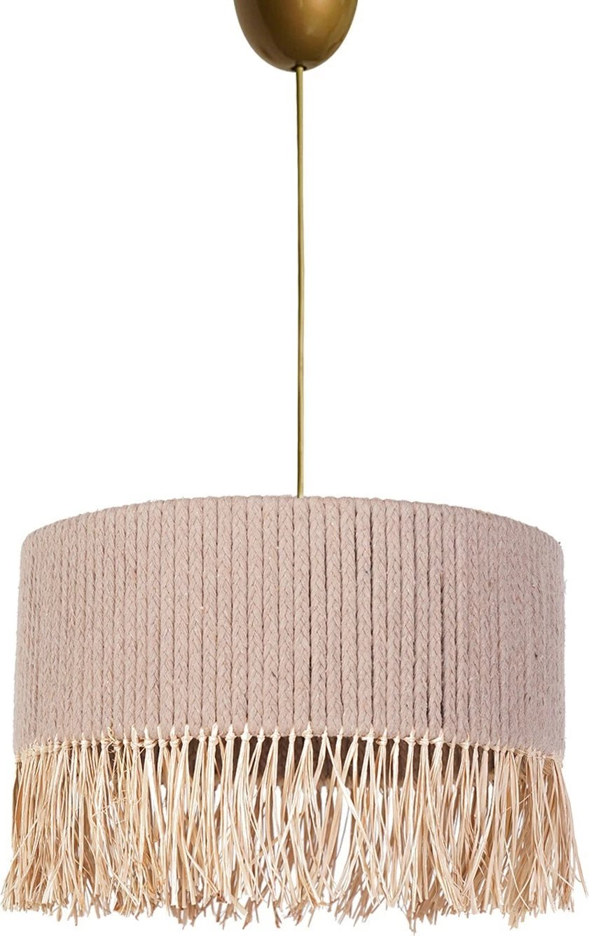 Llambë tavani Opviq, YL111, plastikë, kapak pambuku, bezhë, 30x20cm Llambë tavani Opviq, YL111, plastikë, kapak pambuku, bezhë, 30x20cm