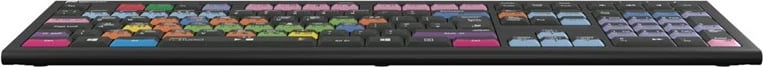 Tastierë LogicKeyboard FL Studio Astra 2, UK, USB, ndriçim i bardhë, e zezë