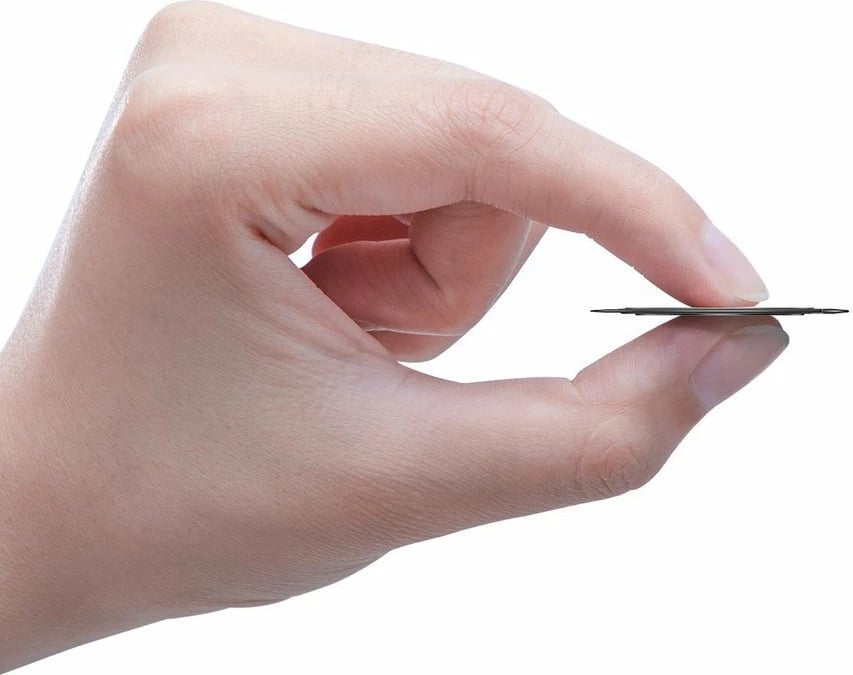 Mbështjellës unazë Baseus SUYB-0A për celular, ultra i hollë, vetë-ngjitës, Gri