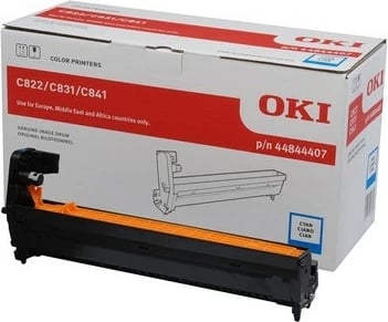 Drum OKI 44844407 për printer C822/C831/C841, Cyan