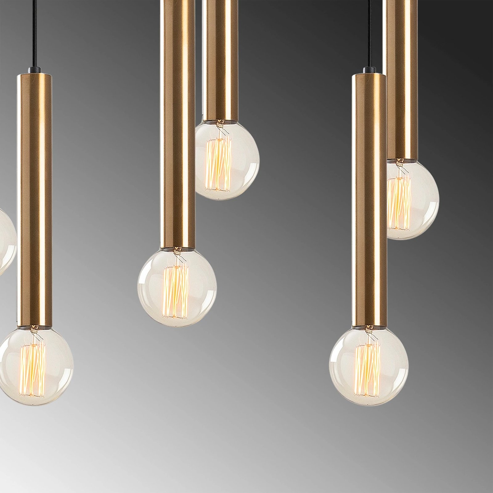 Llambë tavani Opviq, Tempo - 6022, vintage, 7 drita