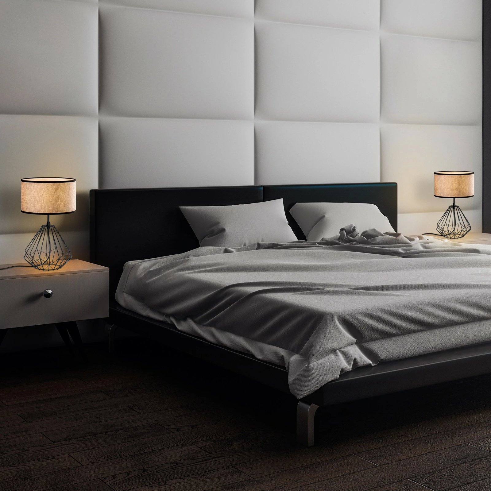 Set llamba tavoline Opviq, model Diamond, 2 copë, S-707