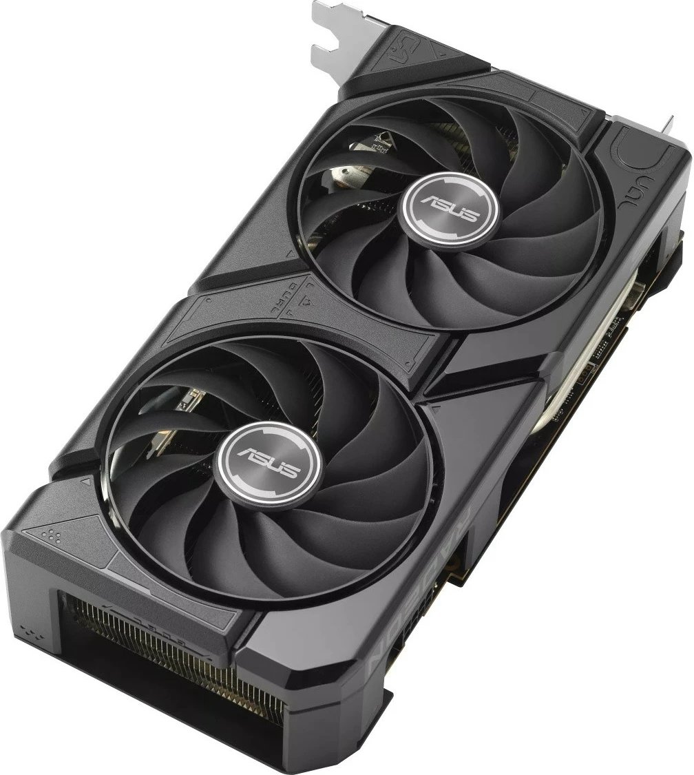 Kartelë grafike Asus Dual Radeon RX 7600 EVO OC Edition 8GB GDDR6, e zezë