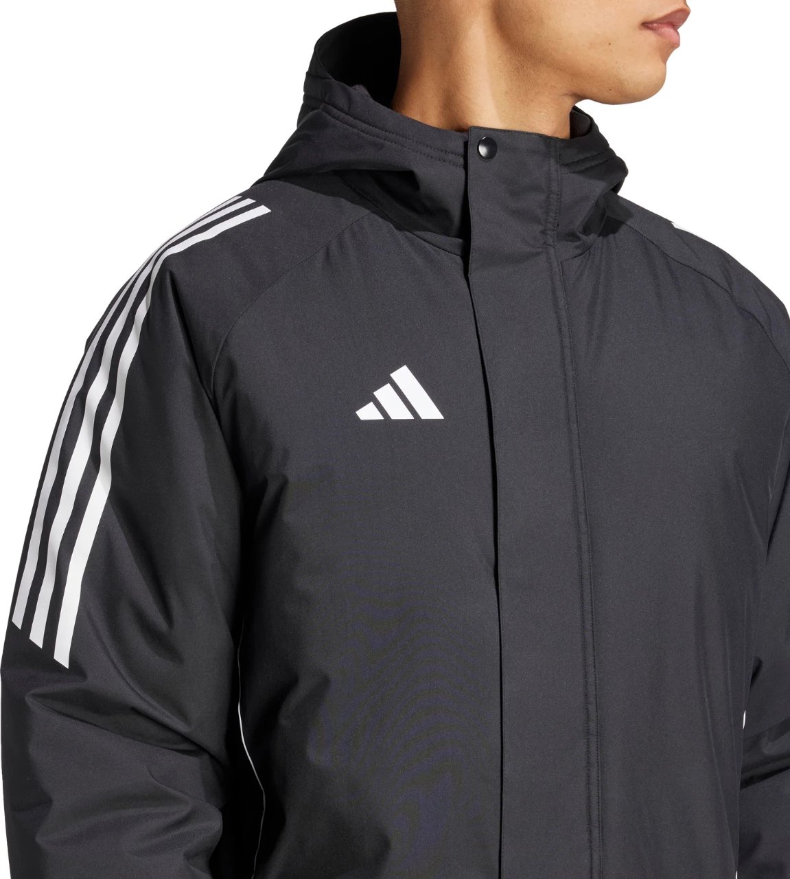 Jakne dimri për meshkuj adidas, e zezë
