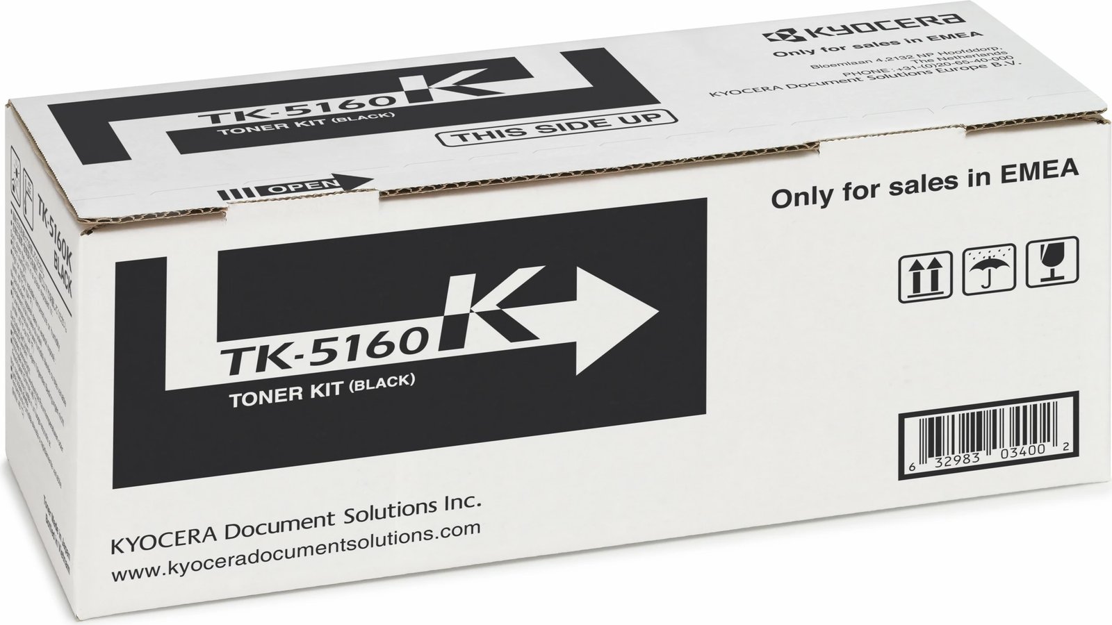Toner Kyocera TK 5160K, i zi