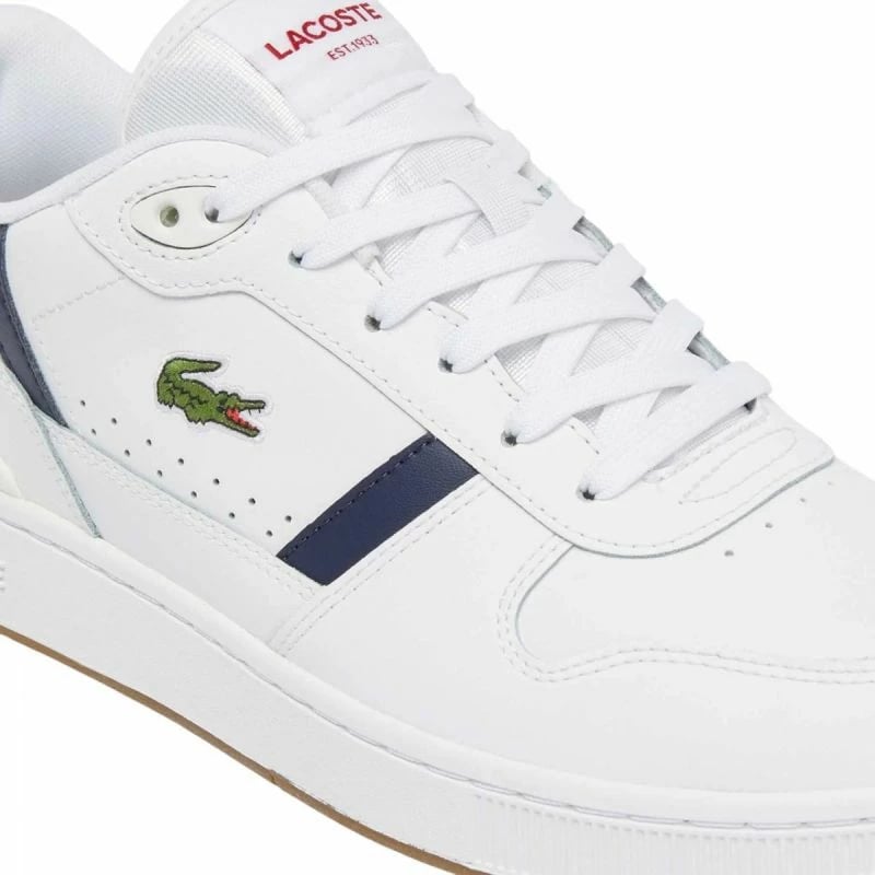 Këpucë për meshkuj Lacoste, të bardha