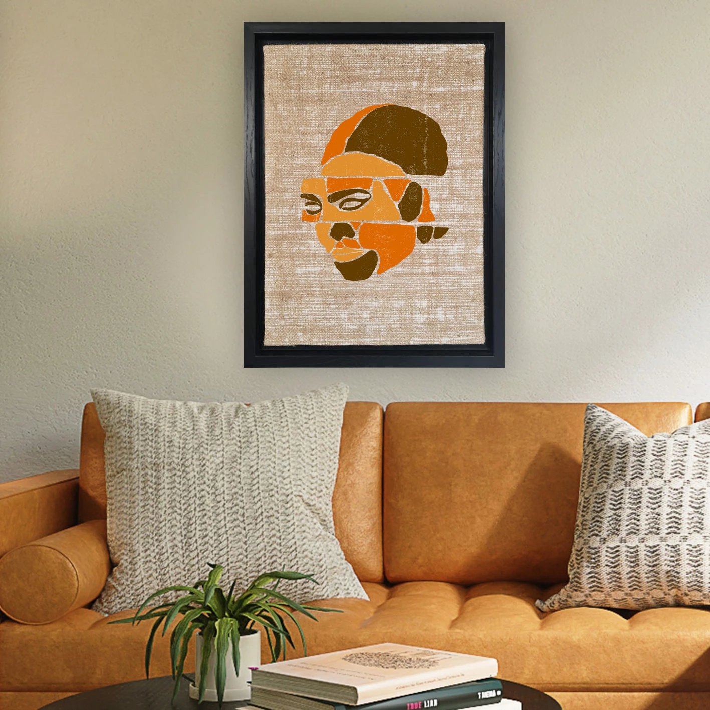 Pikturë dekorative në kanavacë, shumëngjyrëshe, Wallity, LSJ919282282462 - 96136, 96x136cm