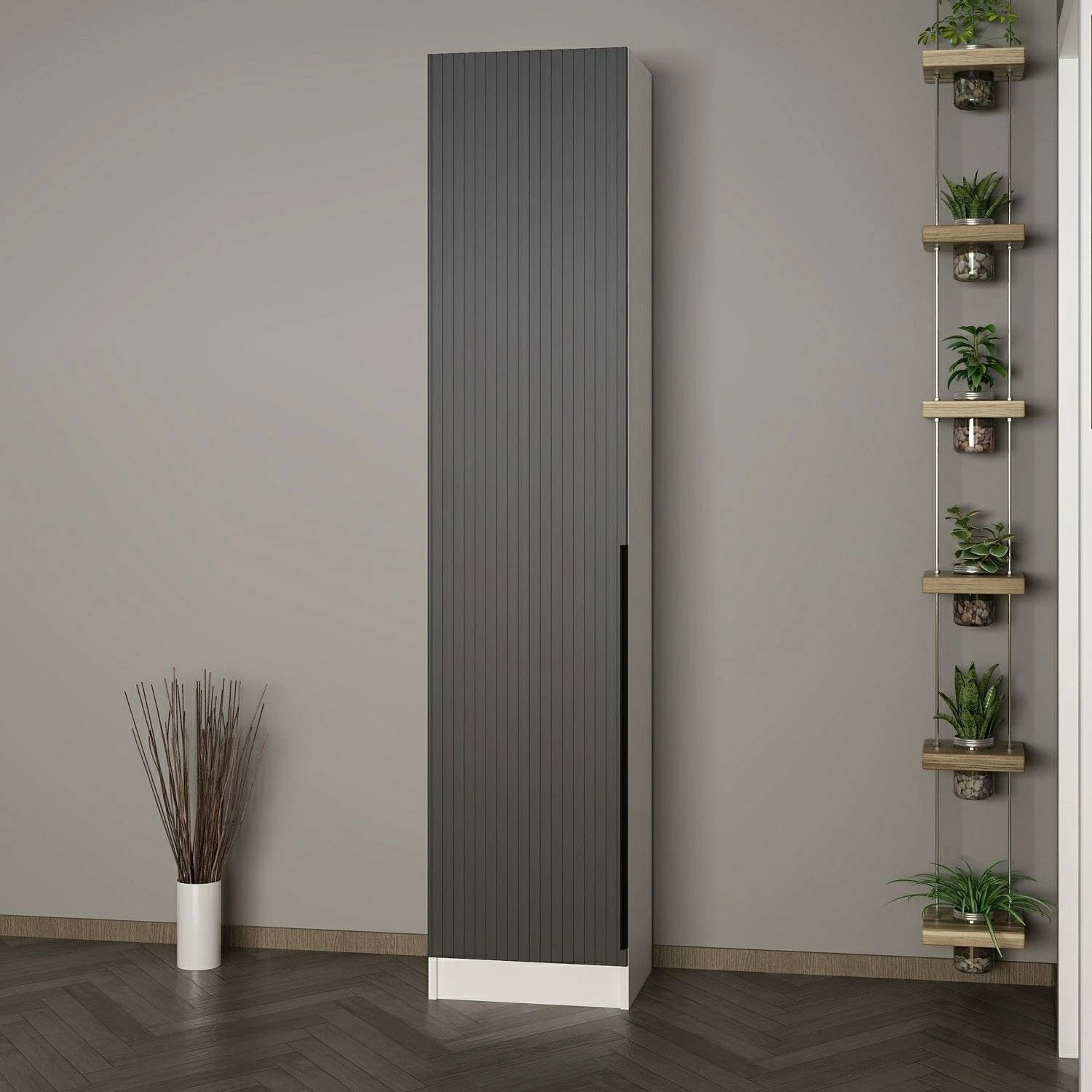 Stendë korridori Skye Decor, ngjyrë antracit, Noah - 8263