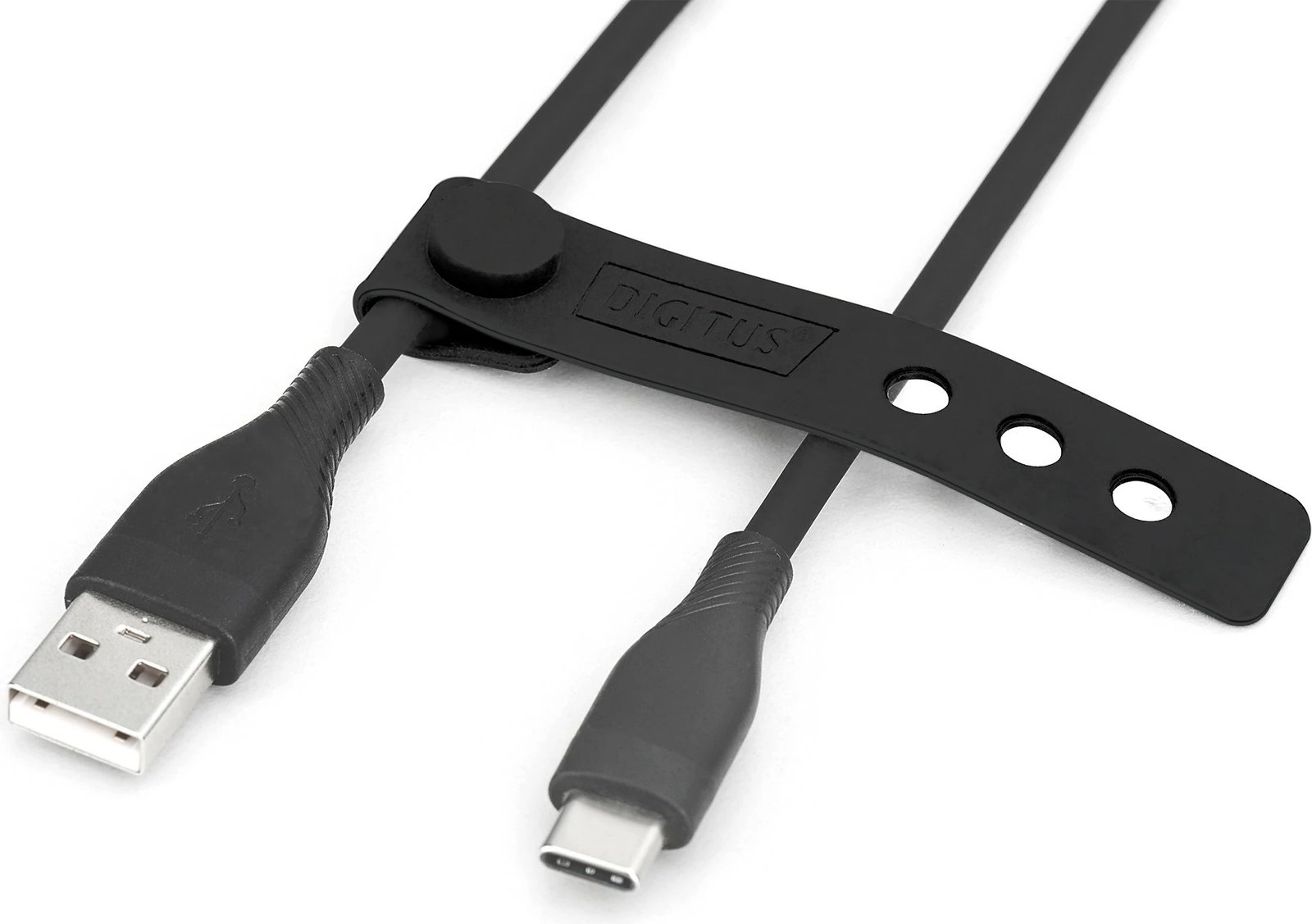 Kabllo USB-C Digitus, 2m, e zezë Kabllo USB-C Digitus, 2m, e zezë