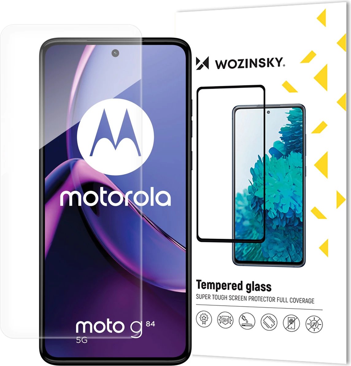 Mbështjellës xhami i temperuar Wozinsky për Motorola Moto G84, 9H
