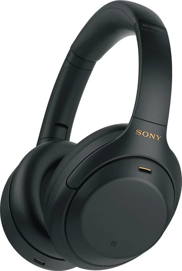 Kufje, Sony, WH-1000XM4 (WH1000XM4B.CE7), wireless me anulim zhurme over-ear, e zezë