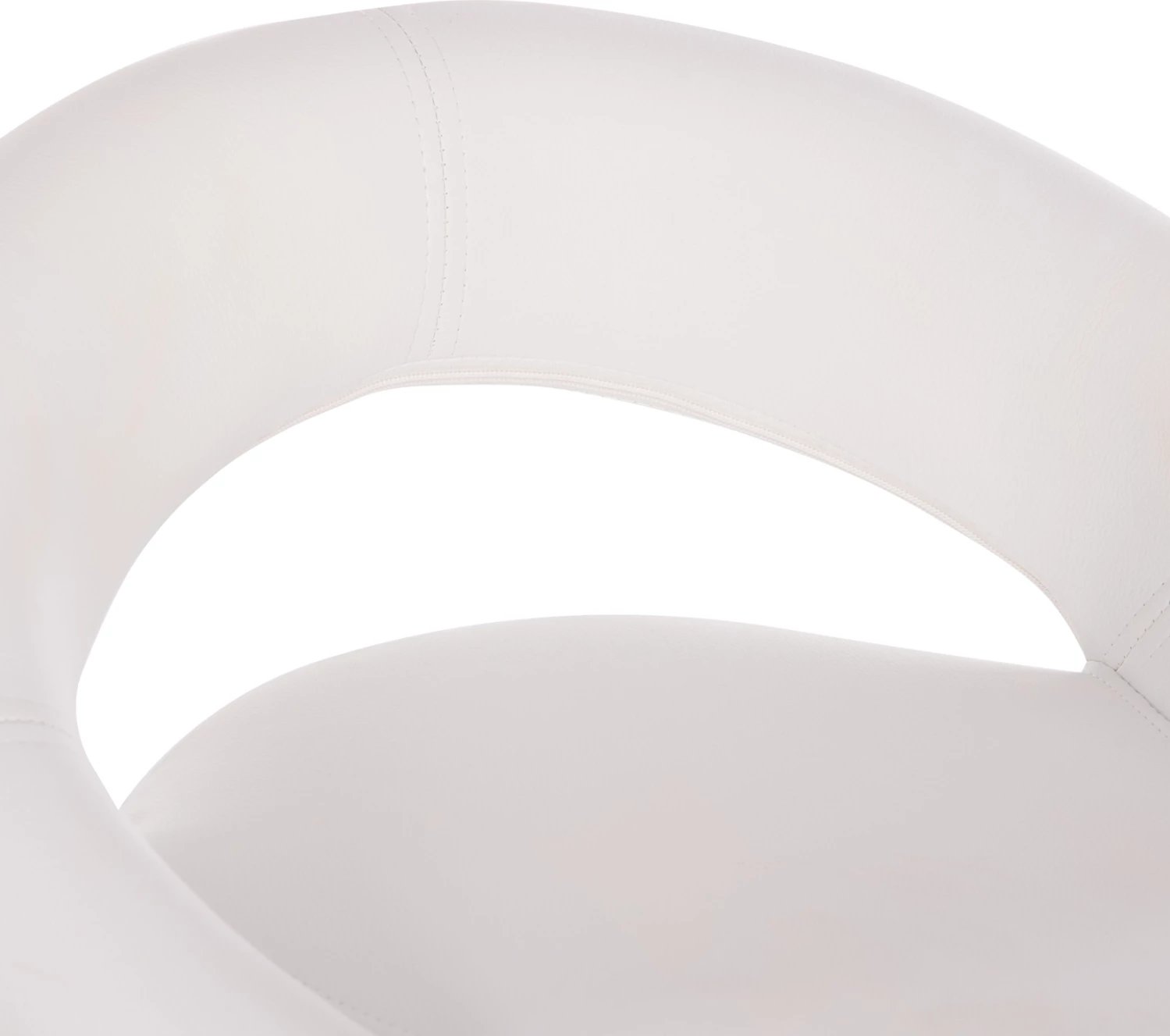 Karrige për bar rrotulluese REA, lëkurë PU e bardhë, me amortizator, 54x47x96cm, set prej 2 copë