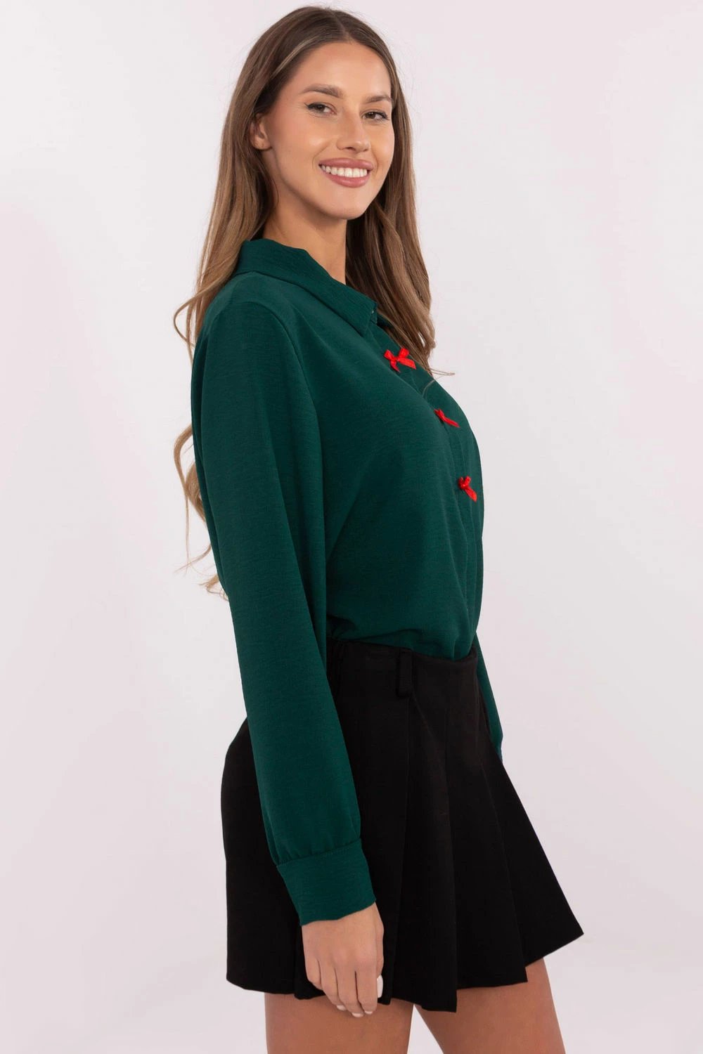 Këmishë për femra Italy Moda 203946, e gjelbër