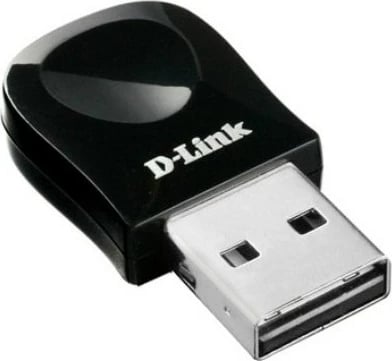 USB Wi-Fi adapter D-Link DWA-131, 300 Mbit/s, e zezë