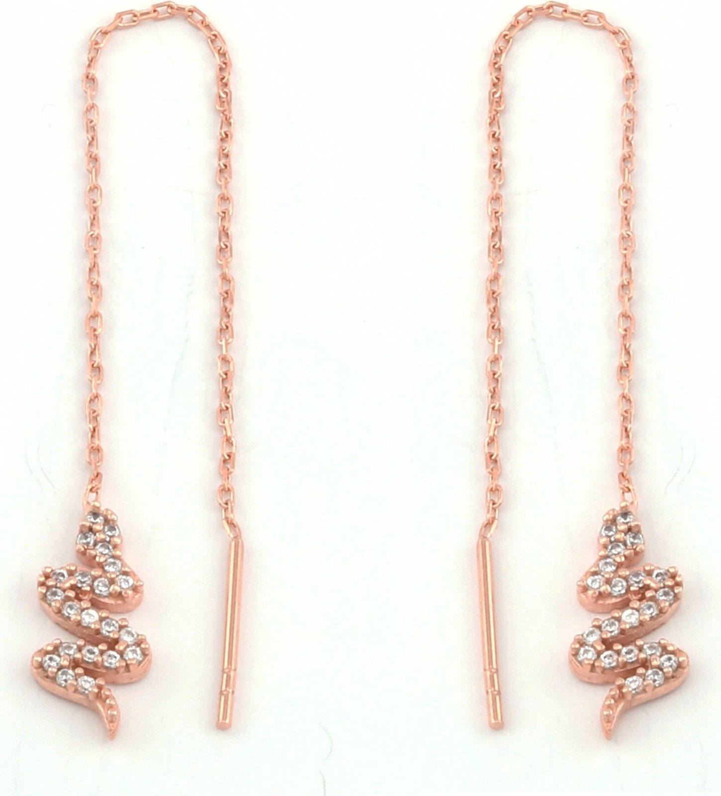 Vathë argjendi ngjyrë rozë-gold Jumeon, 10334ROS