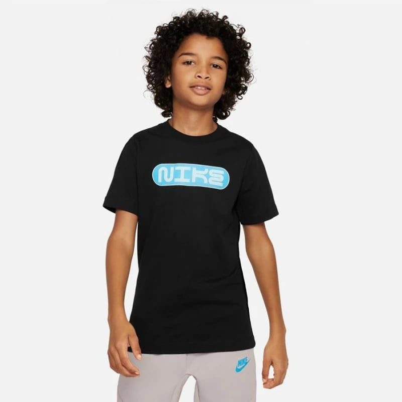 Maicë për fëmijë Nike, e zezë