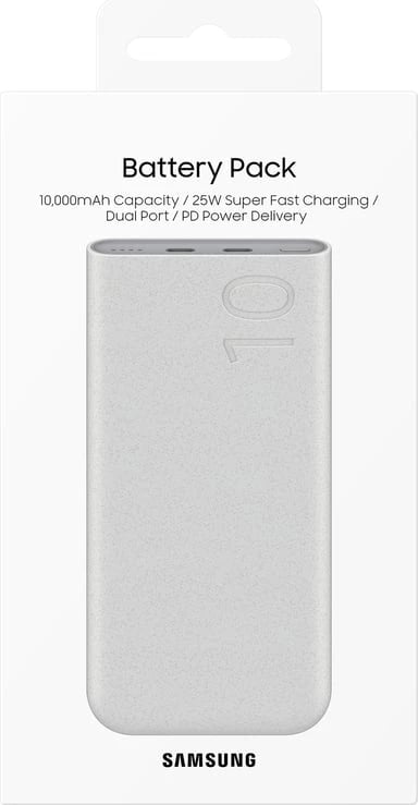 Powerbank Samsung EB-P3400XUE 10000mAh, 2x USB-C, 25W, bezhë