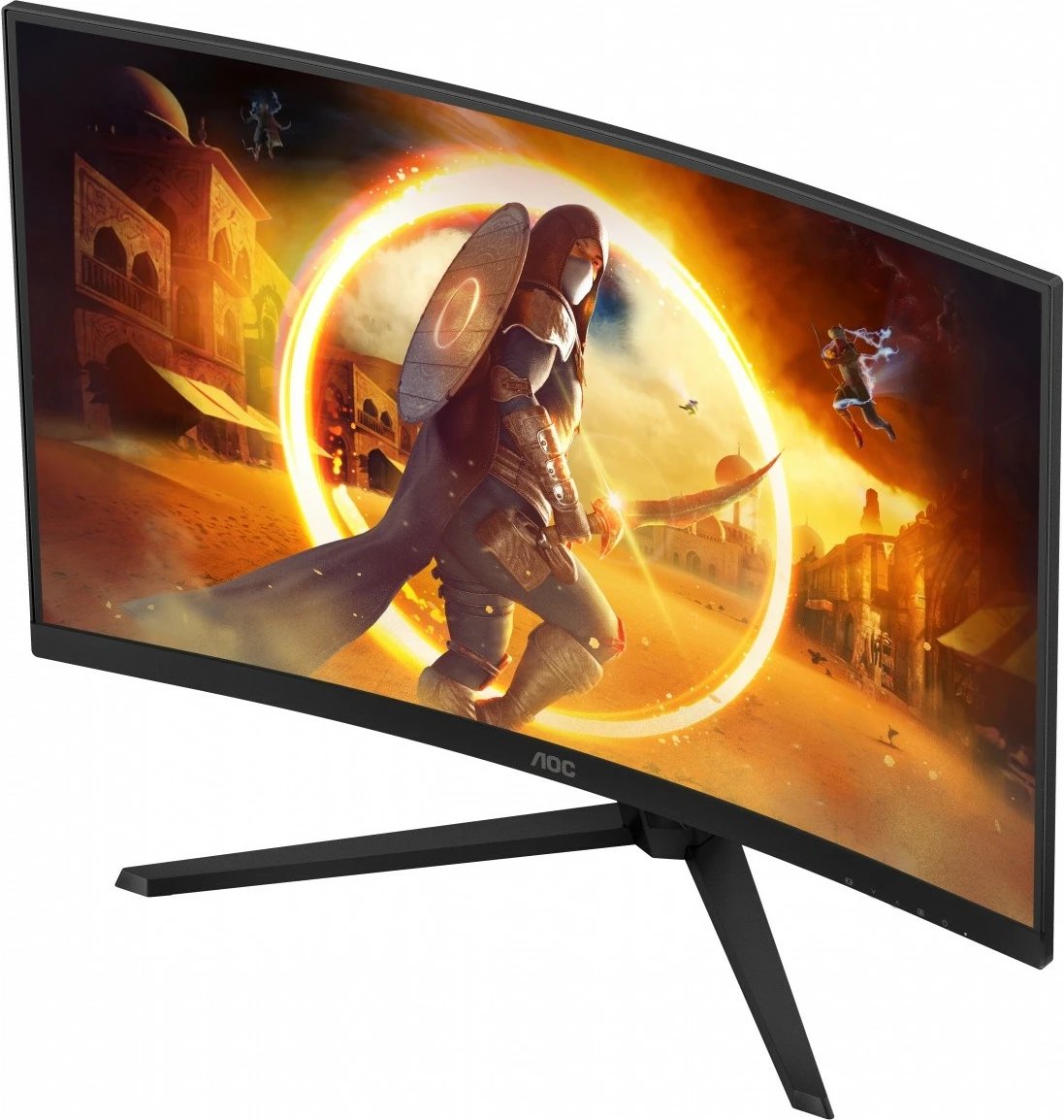 Monitor gaming AOC CQ32G4VE, 31.5", Fast VA, 2560x1440, 180Hz, i zi