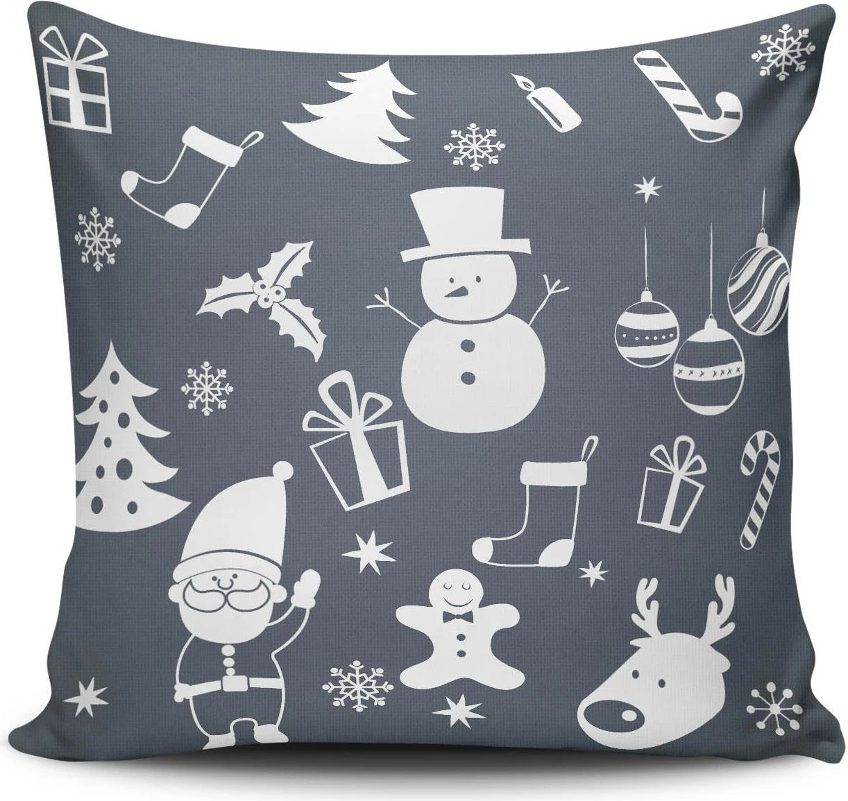 Jastëk dekorativ Aberto Design, NOELKRLNT-38, shumëngjyrësh, 43x43cm