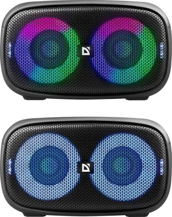 Boks Bluetooth defender Q5, 20W, LED, BT 5.3, FM, USB, TWS, Zi