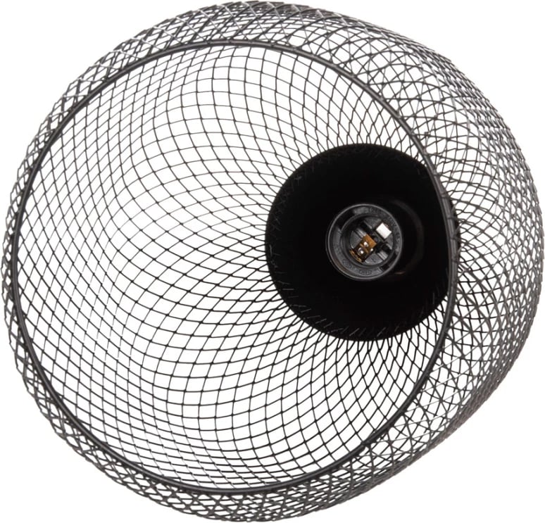 Llampë varëse tavani, rrjetë metali e zezë, FH4105, Φ20x145H cm Llampë varëse tavani, rrjetë metali e zezë, FH4105, Φ20x145H cm