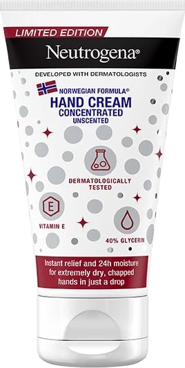 Krem për duar Neutrogena Norwegian Formula Concentrated Unscented 75ml