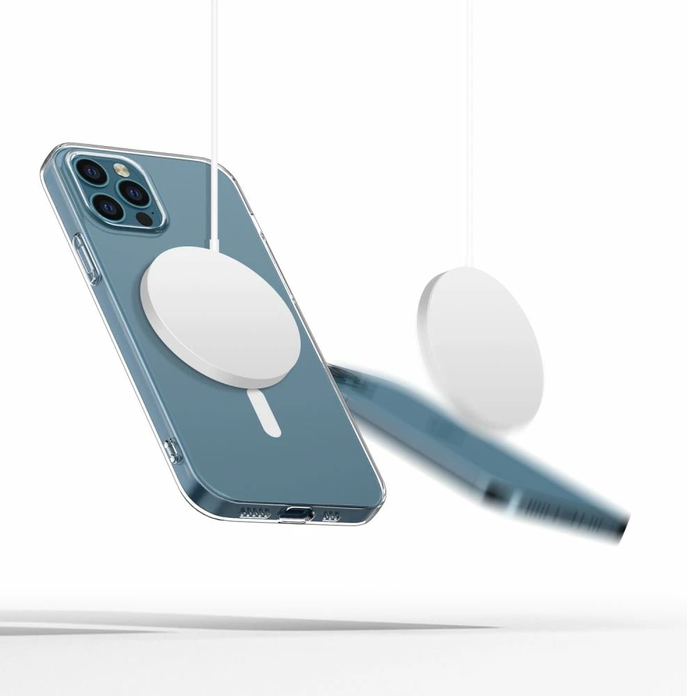 Mbështjellës Tech-Protect FlexAir MagSafe për iPhone 12 / 12 Pro, Transparent