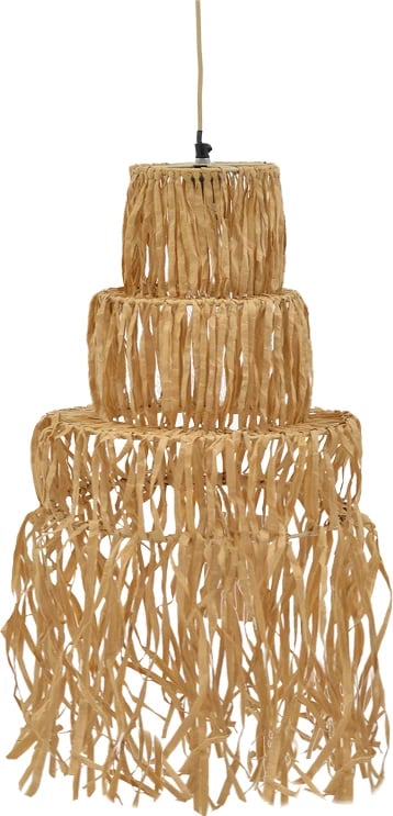 Llambë tavani Nairan Inart E27 natyrale D30x125cm
