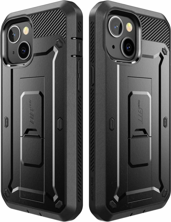 Mbështjellës Supcase Unicorn Beetle Pro për iPhone 13 / iPhone 14, i zi