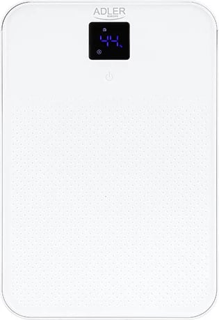 Largues lagështie termo-elektrik, Adler AD 7860, 500ml/24h, depozitë 1L, zonë deri 30 m3, ekran LED, i bardhë