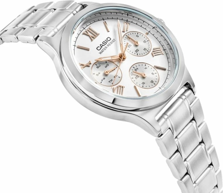 Orë dore për femra CASIO, argjend