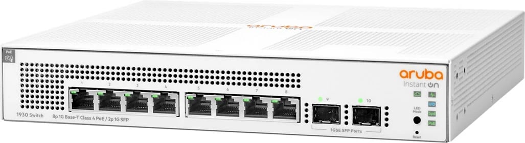 Switch Aruba Instant On 1930, Managed L2+, Gigabit Ethernet, PoE, Bardhë