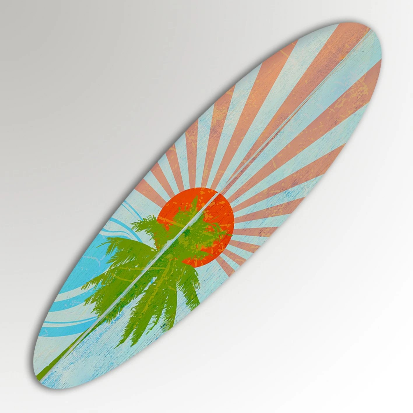 Pikturë dekorative MDF, shumëngjyrëshe, SRF3834, 33x120cm