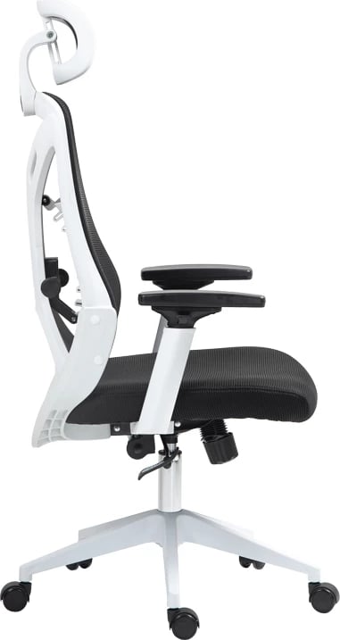 Karrige për zyre Andrew, e zezë/e bardhë