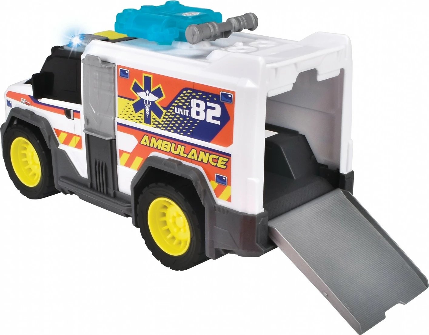 Lodër ambulancë Dickie A.S., 30 cm, shumëngjyrëshe