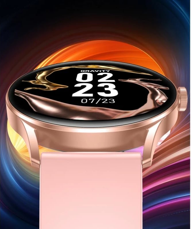 Smartwatch Gravity për femra, rozë