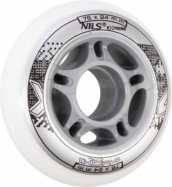 Rrota për rollera Nils Extreme, të bardha
