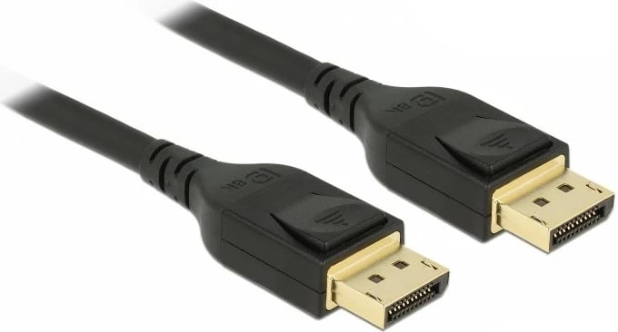 DisplayPort kabllo DeLOCK 85658, 1m, 8K, i zi