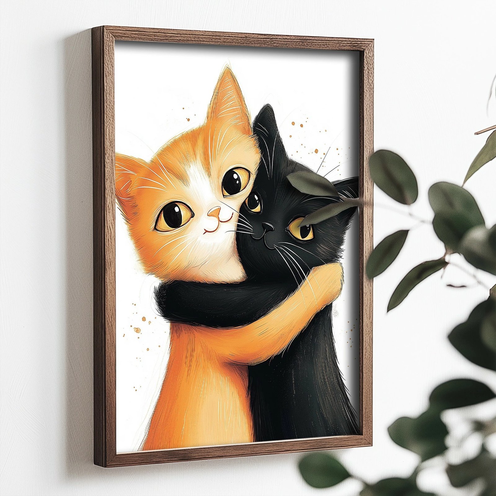 Pikturë dekorative me kornizë, MDF, Wallity, TUN101-XL, shumëngjyrëshe, 50x70x3.5cm