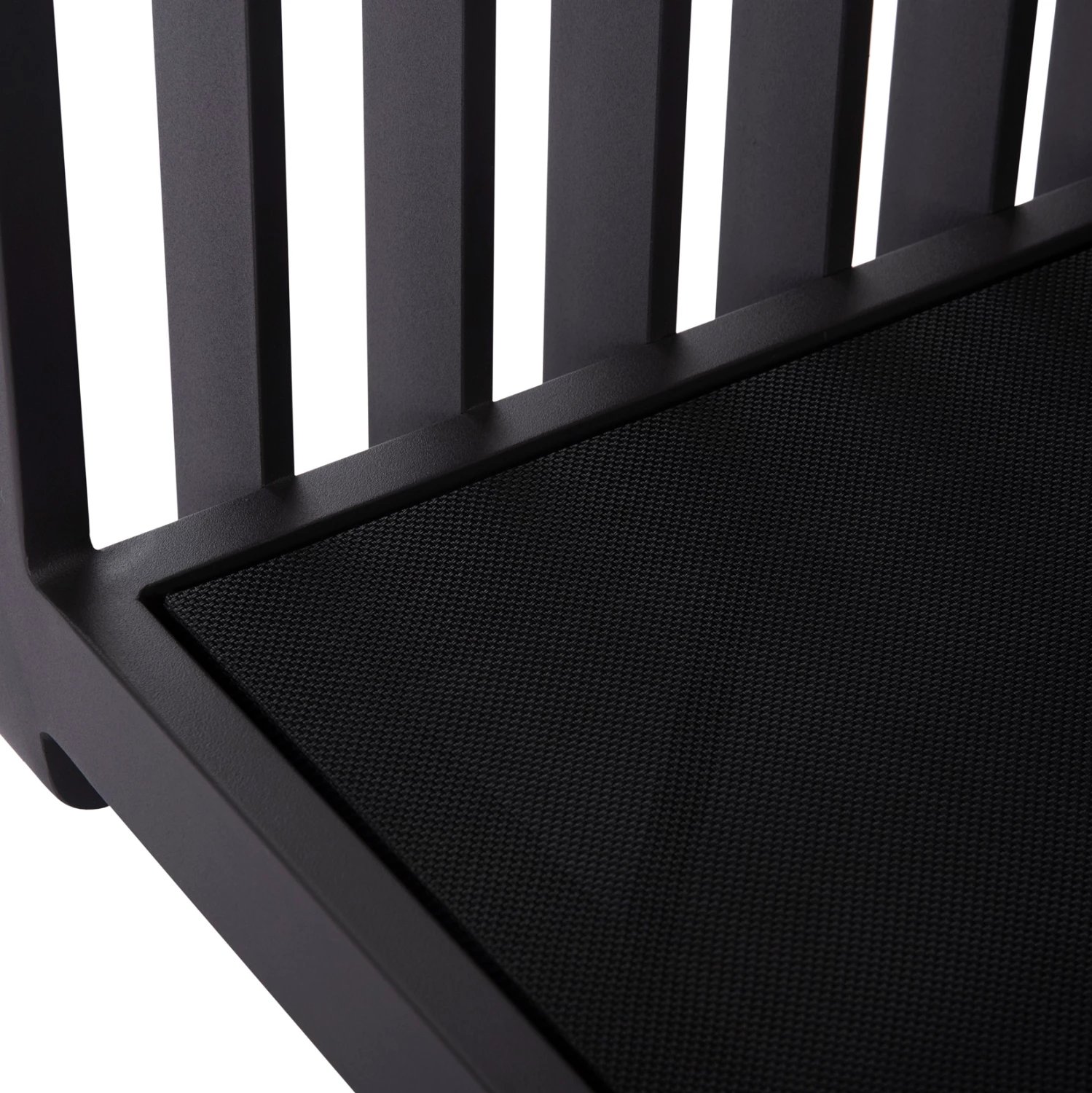 Set lounge për jashtë, 4 pjesë, seria Eternity, alumin anthracite, sipërfaqe guri sinterizuar, ngjyrë gri e errët