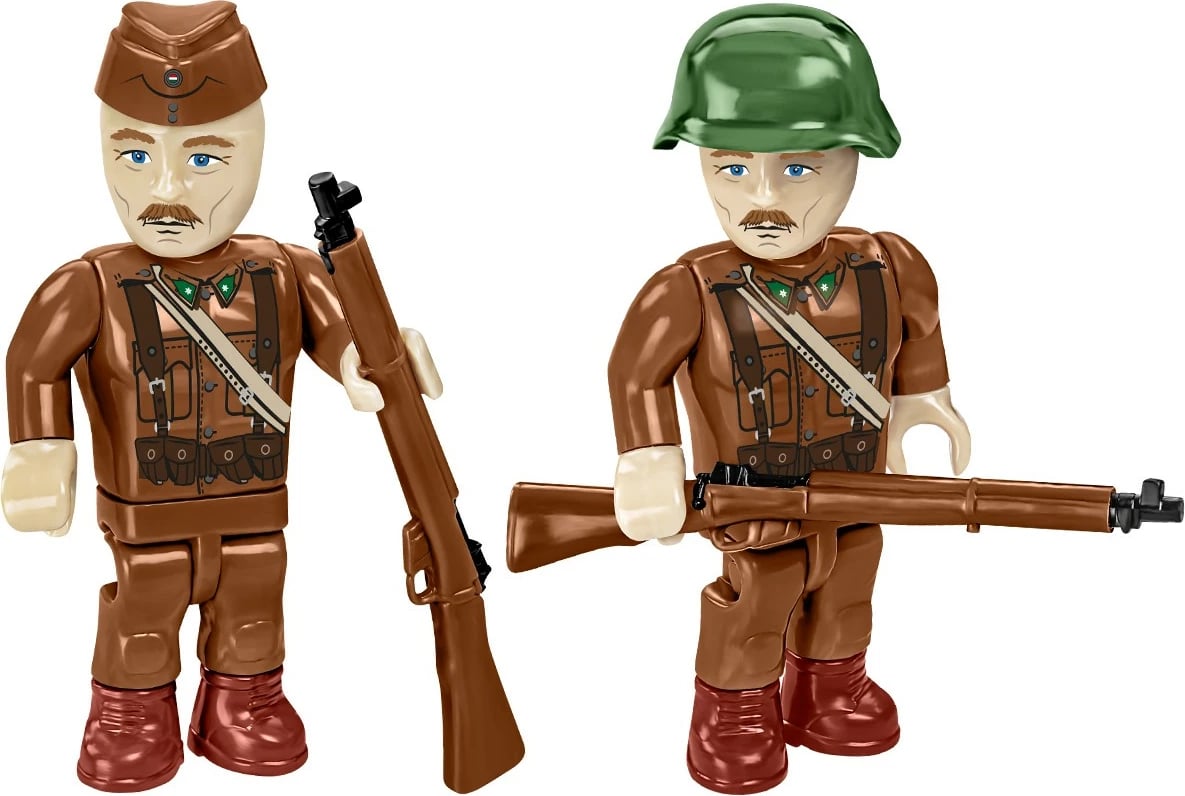 Set ndërtimi Cobi Klocki Panzer III Ausf. J, 590 pjesë, me figurë ushtari, plastikë