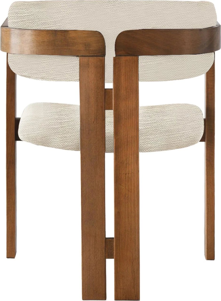 Karrige Skye Decor, ngjyrë gri e çelët, dru arre, CO-015