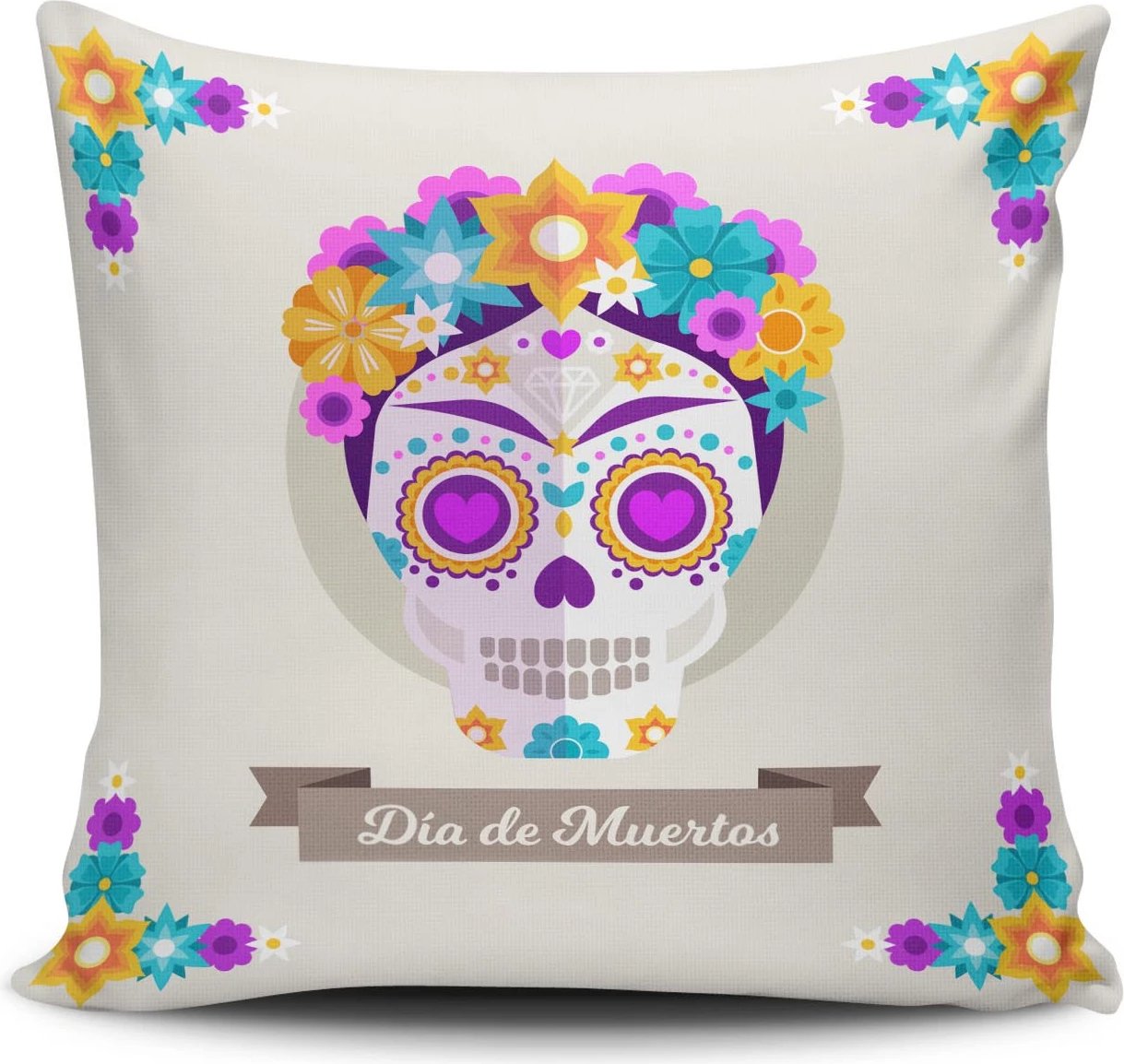 Jastëk dekorativ, dizajn Aberto, NKRLNT-366, shumëngjyrësh