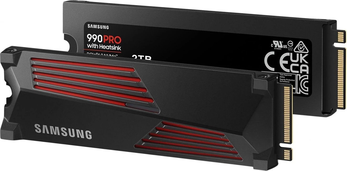 Disk SSD Samsung 990 Pro Heatsink, 2TB