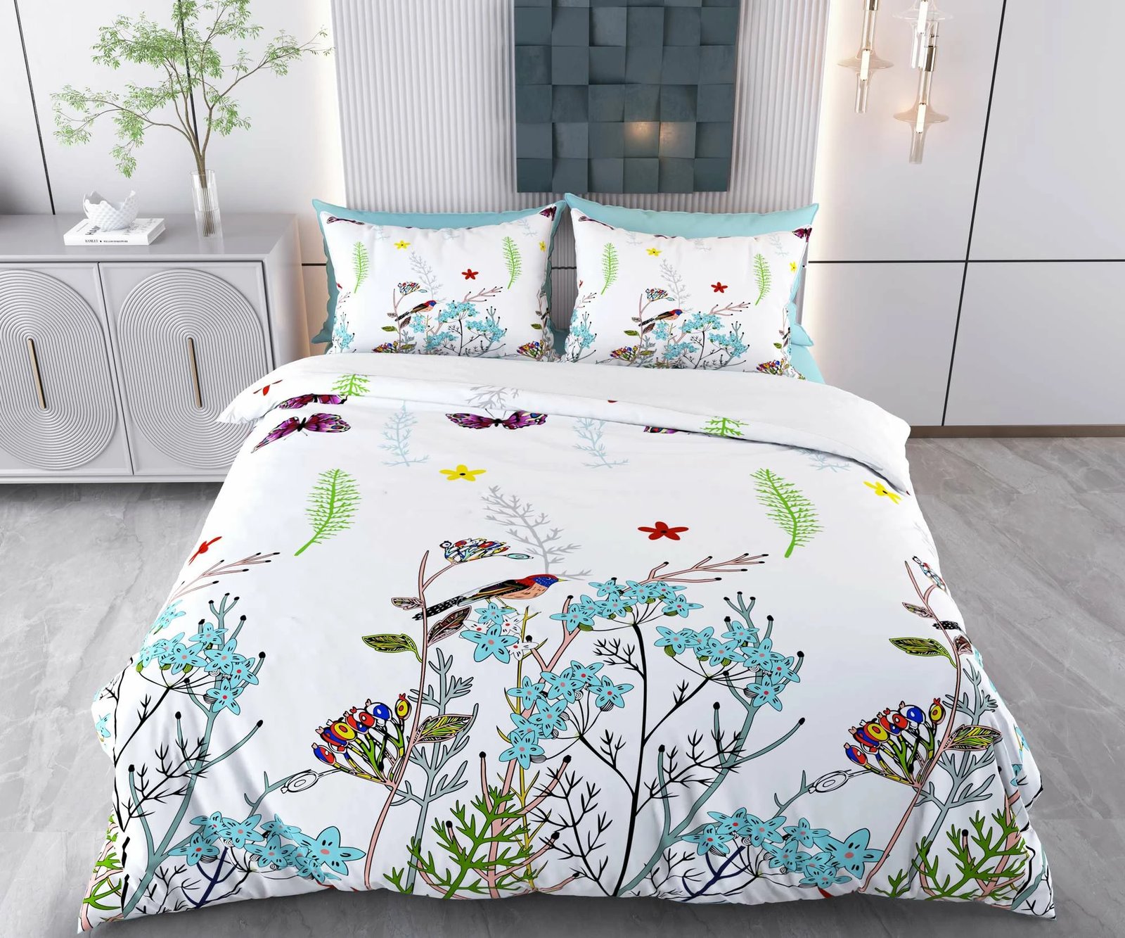 Set mbulesë për jorgan, një person, L'Essentiel Linge de Maison, Feronis