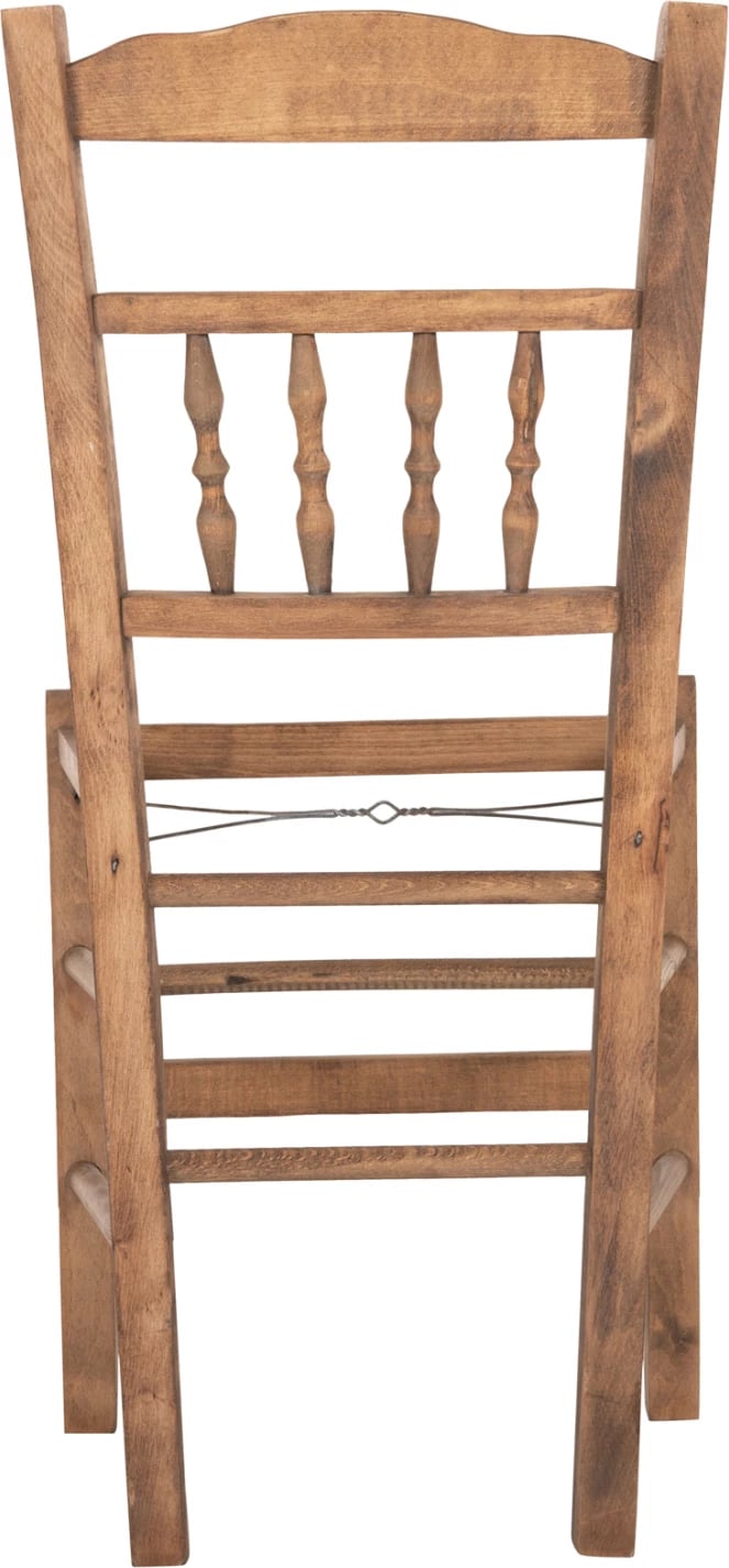 Karrige CHOSEN FH8466.01 dru ahu ngjyrë arre 40.5x40.5x87H cm. Vetëm korniza